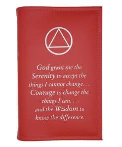Big Book Regular Hardback - AA Symbol/Serenity Prayer BBR0802