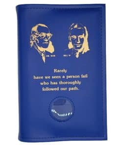 Big Book Regular Hardback - Bill and Bob/Med Holder BBR1001