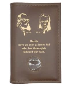 Big Book Regular Hardback - Bill and Bob/Med Holder BBR1005