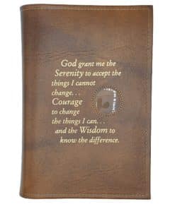 Big Book Regular Hardback – Serenity Prayer with Paperboard(Tan)