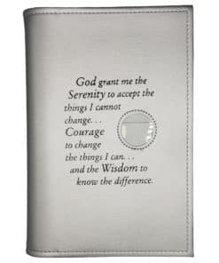 Big Book Regular Hardback – Serenity Prayer with Paperboard(Nickle)