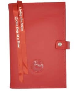 Big Book Regular Hardback – Medallion Holder with Paperboard/Snap/Bookmark/Penholder(Red) DDBGP0402