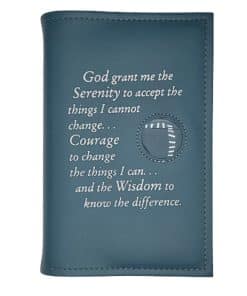 Basic Text 6th Ed Regular Hardback - Serenity Prayer/Med holder(OceanGray) NAR60714