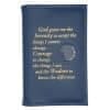 12n12 Paperback (Regular Size) Book Cover w/ Serenity Prayer/Medallion Holder and paperboard (Blue)TTS0701
