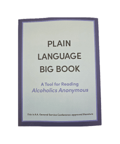 Plain Language Big Book Package-Includes Book, Cover and 5 Year Coins, Bi-Plate, Tri-Plate and Multi-Color-Plate